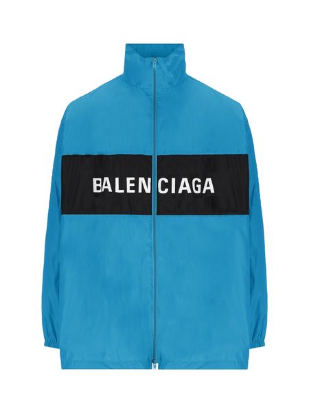 BALENCIAGA Men's Adjustable Windbreaker Jacket