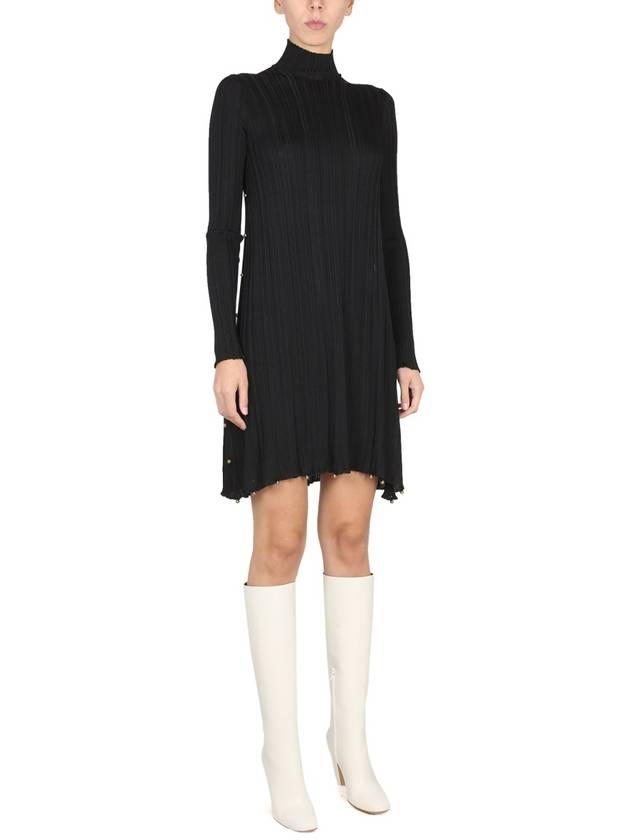 Bottega Veneta pleated midi dress 716861V2I601000 B0710233481