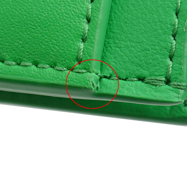 Bottega Veneta Intrecciato Bifold Long Wallet Green 679844