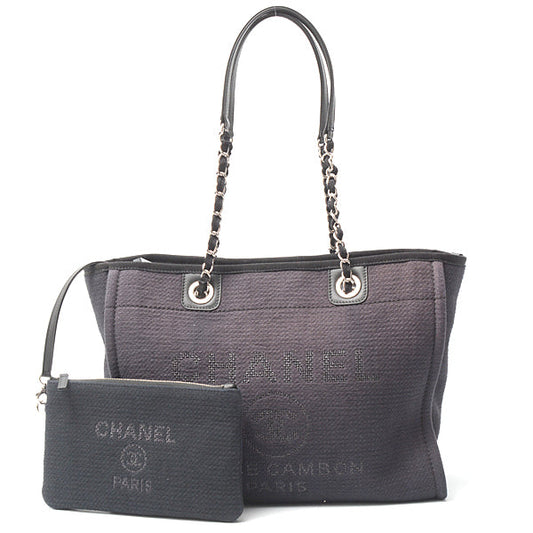 Chanel Navy Medium Tote Bag A67001