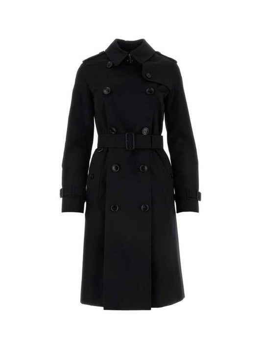 Burberry Kensington Trench Coat Black