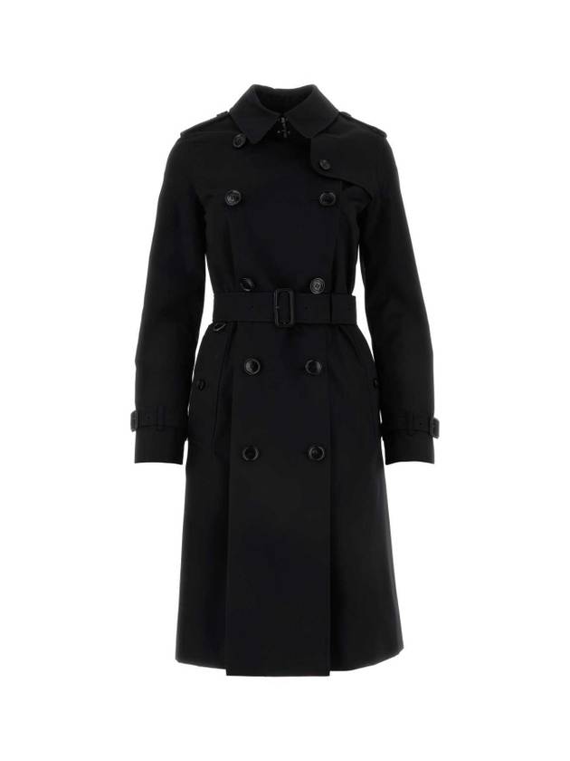 Burberry Kensington Trench Coat Black