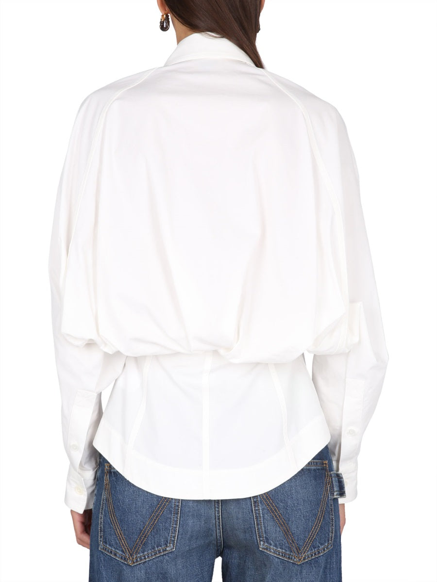 Bottega Veneta Women Compact Cotton Shirt