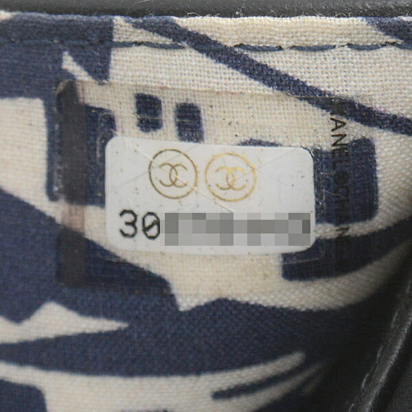 Chanel Caviar Skin Trifold Wallet Black