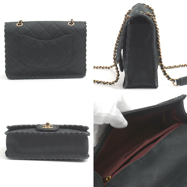 Chanel Velvet Calf Matelasse Chain Shoulder Bag
