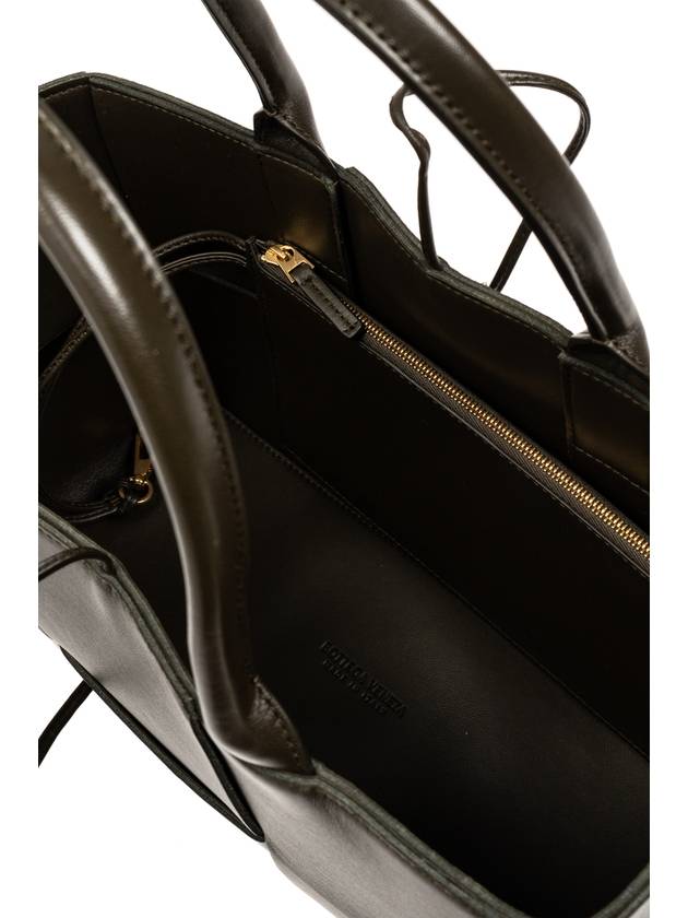 Bottega Veneta Arco Intrecciato Small Tote Bag Brown