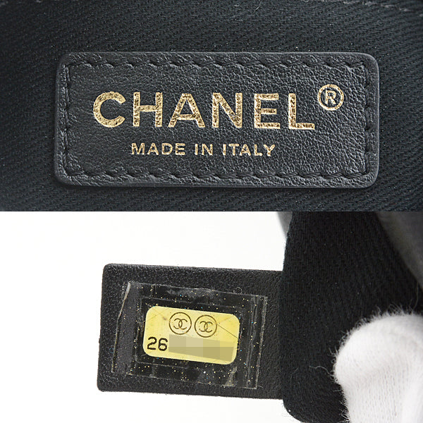 Chanel Chain Shoulder Camera Bag Black