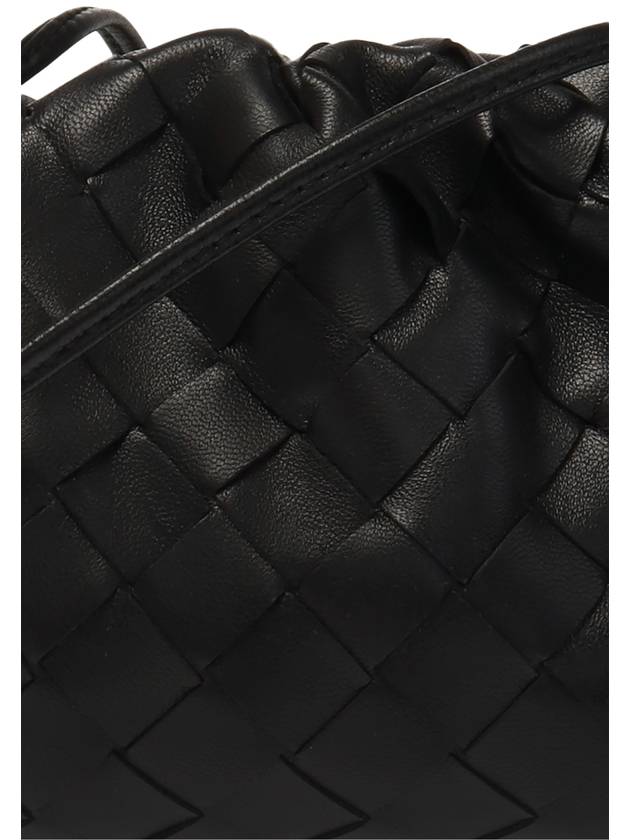 Bottega Veneta Intrecciato Mini Pouch Bag Black