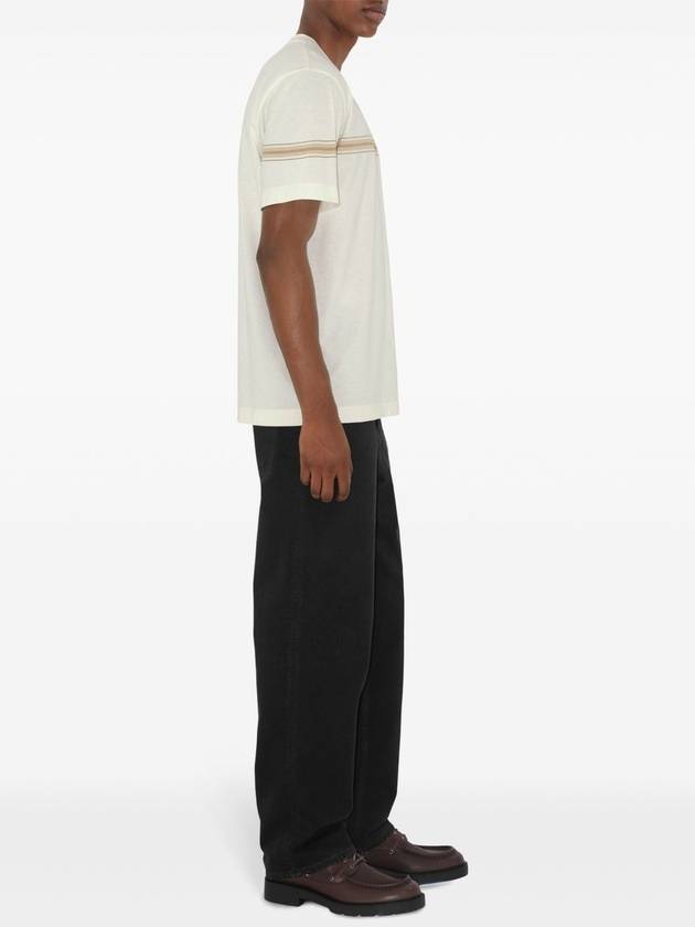 Burberry Striped cotton t shirt 8104051