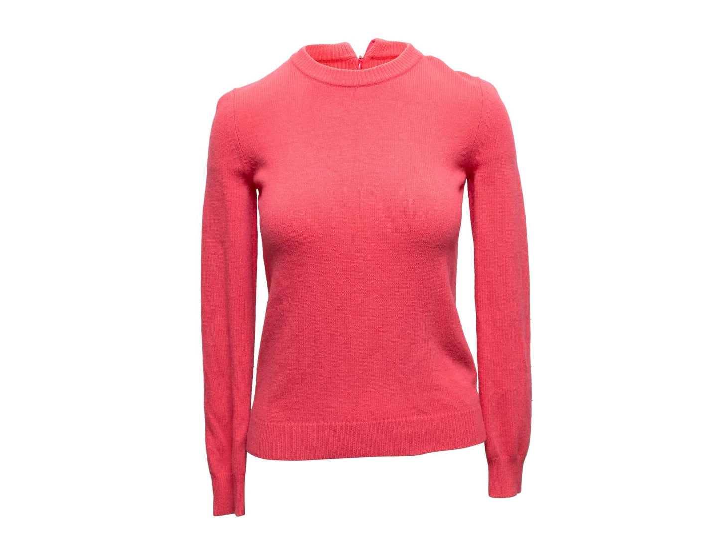 Hot Pink Valentino Virgin Wool & Cashmere Sweater Size US XS