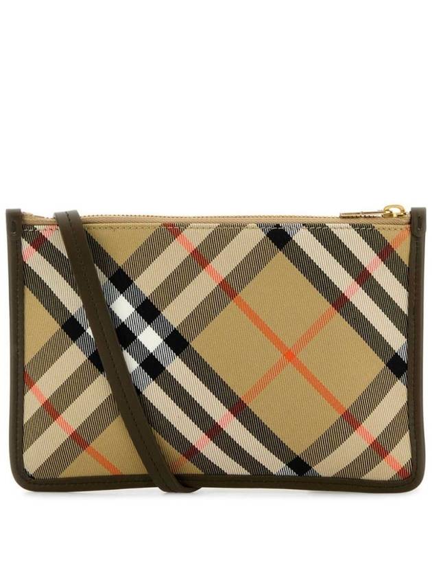 Burberry Check Cross Bag Beige
