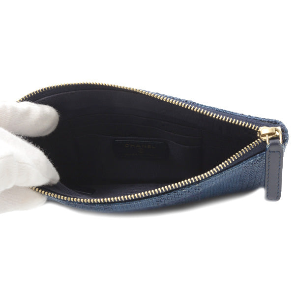Chanel Pouch for Women and Men, Navy, New