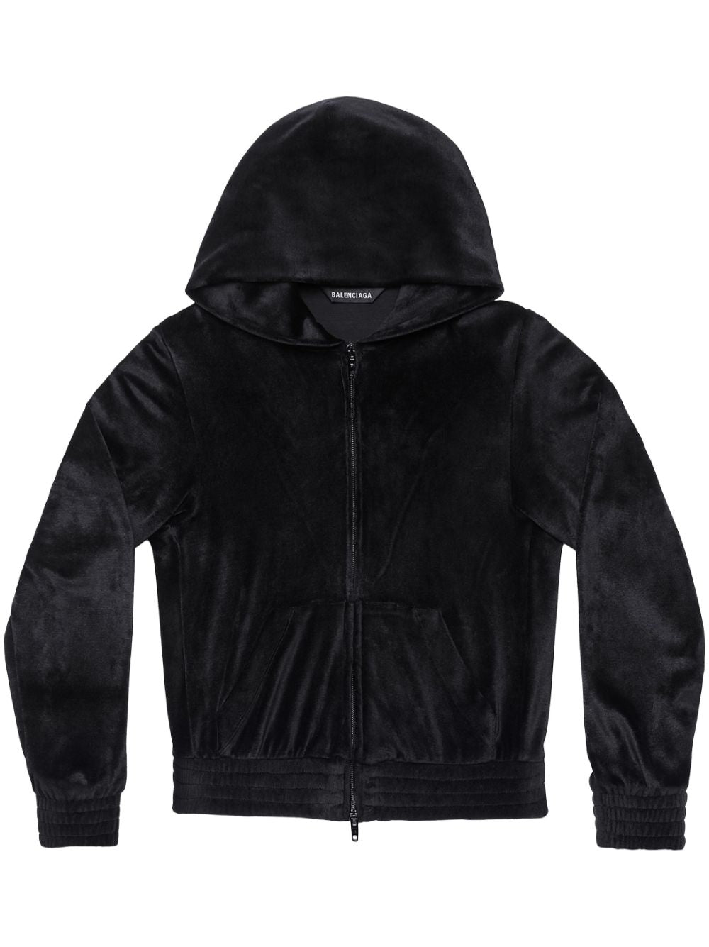 BALENCIAGA Zippered Sweatshirt with Hood for Women