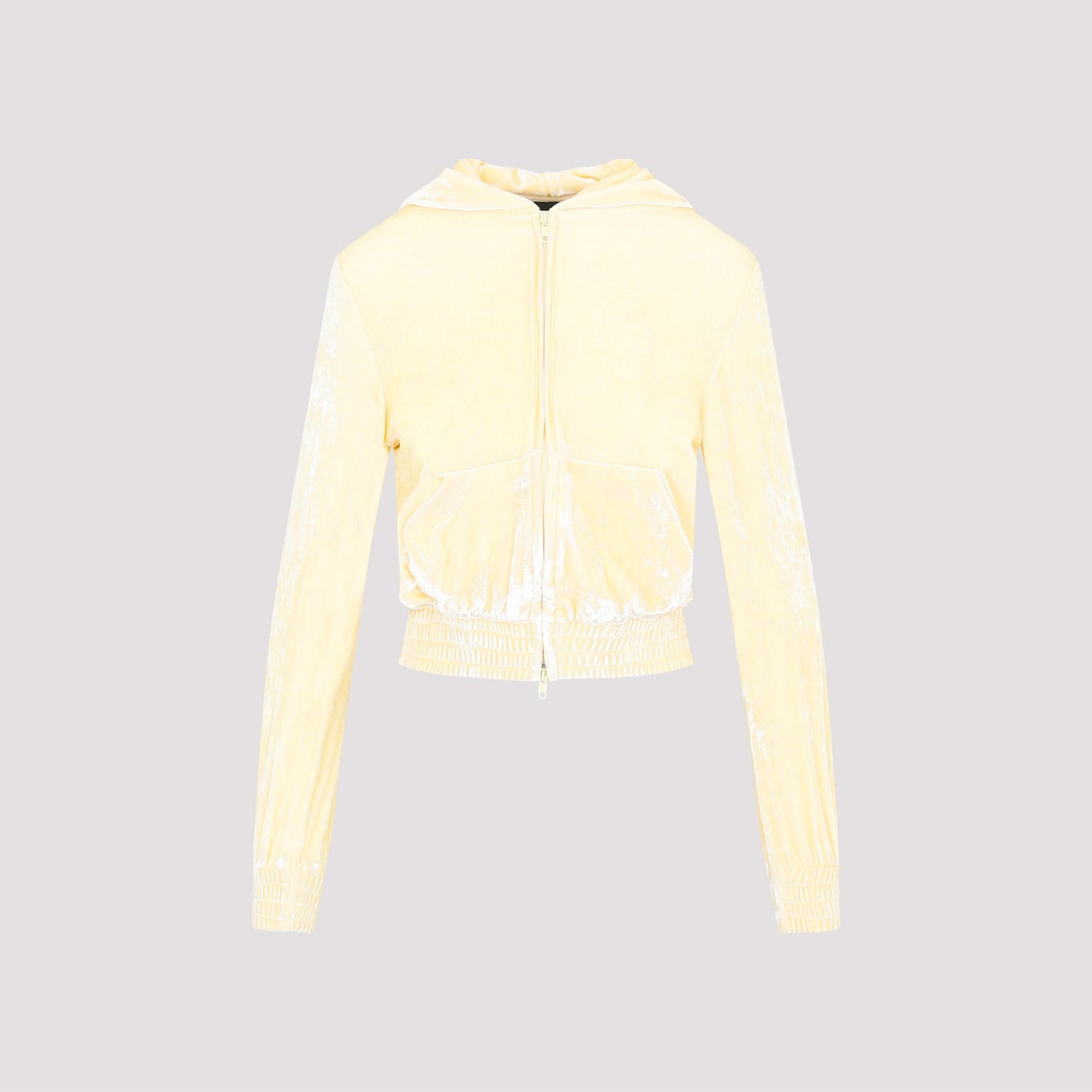 BALENCIAGA Fitted Zip-Up Hoodie