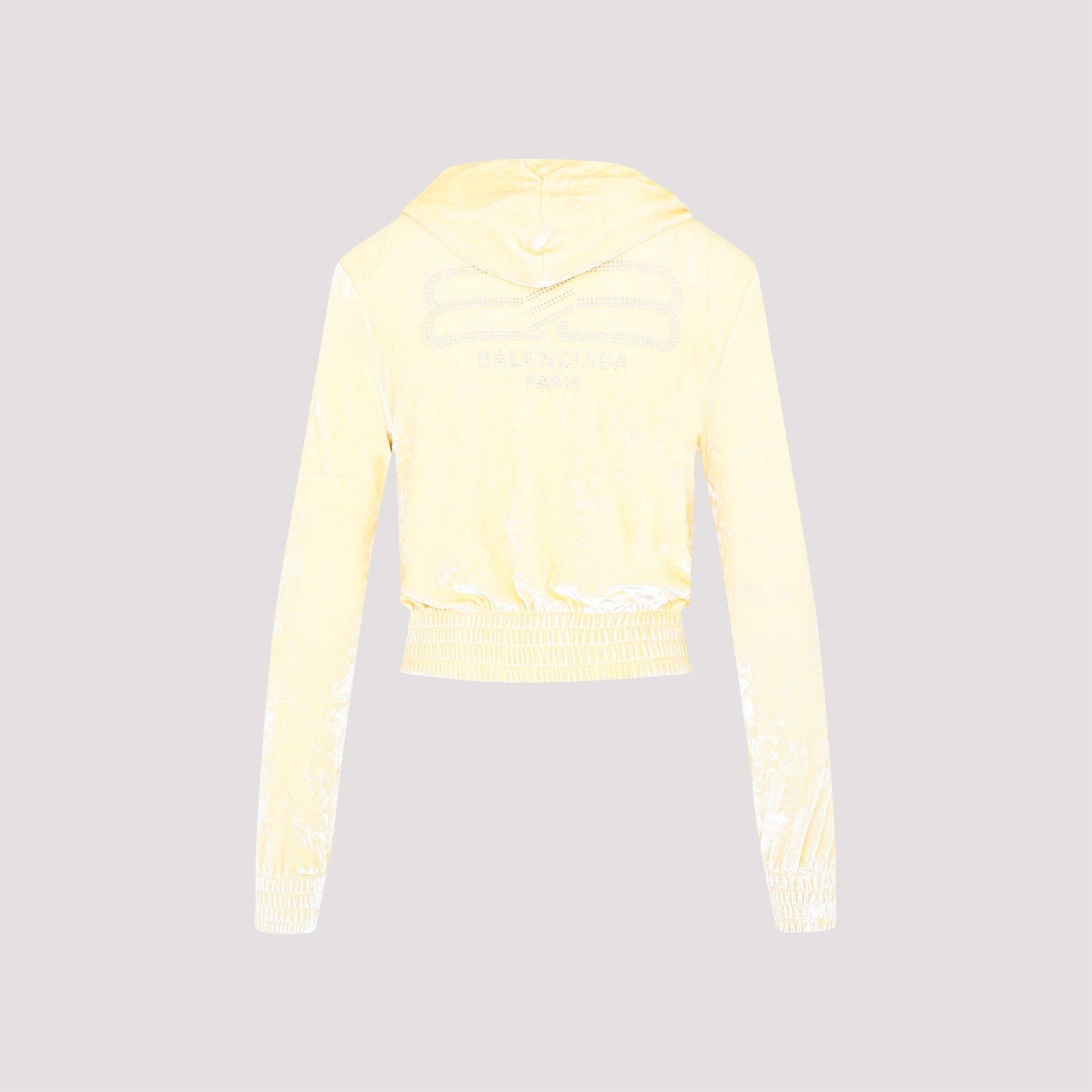 BALENCIAGA Fitted Zip-Up Hoodie