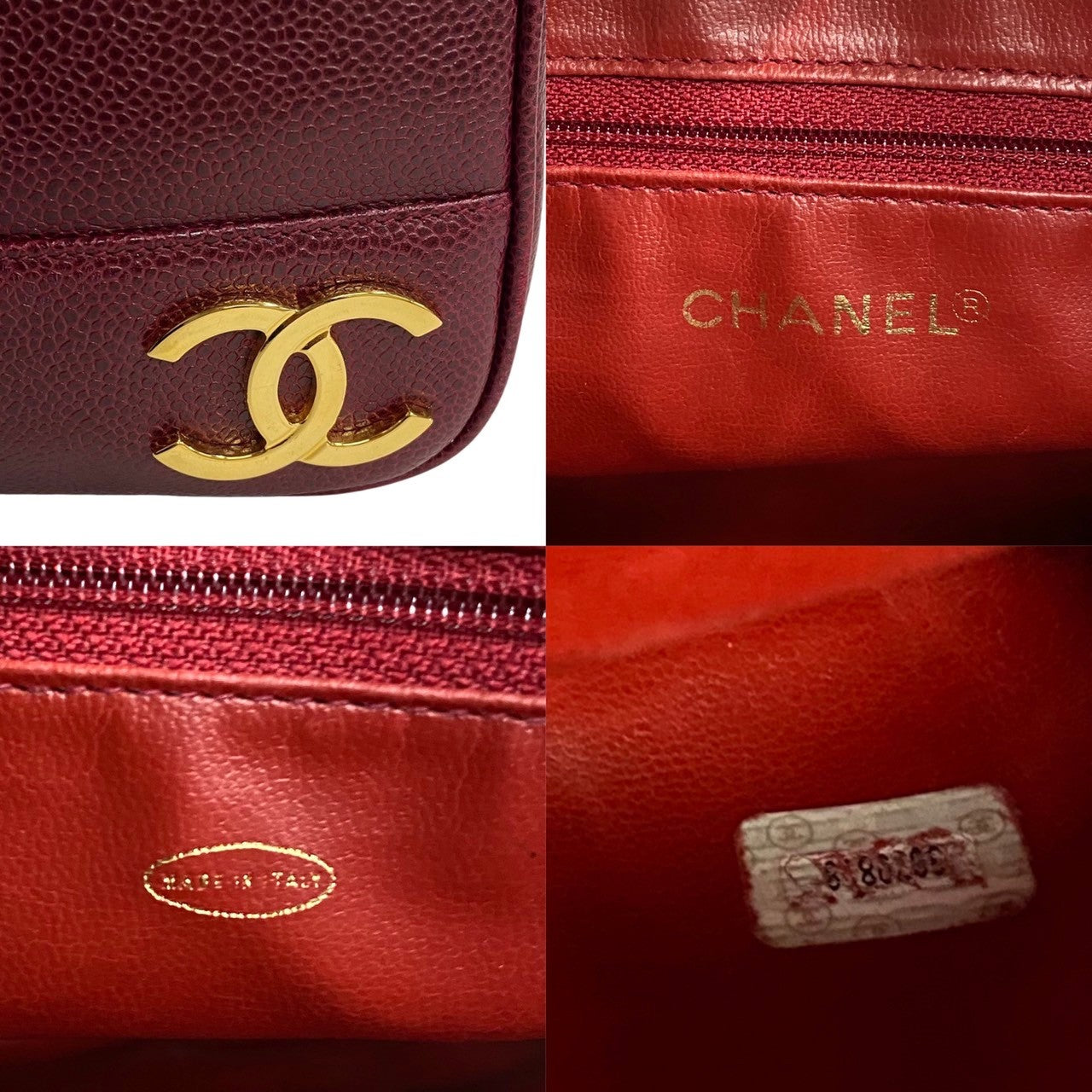 Chanel Triple Coco Tote Bag Leather Tote Bag 16858 in New Condition