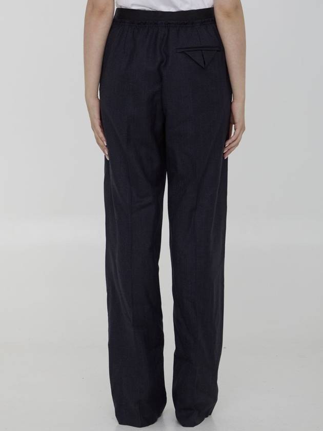 Bottega Veneta Striped Wool Trousers