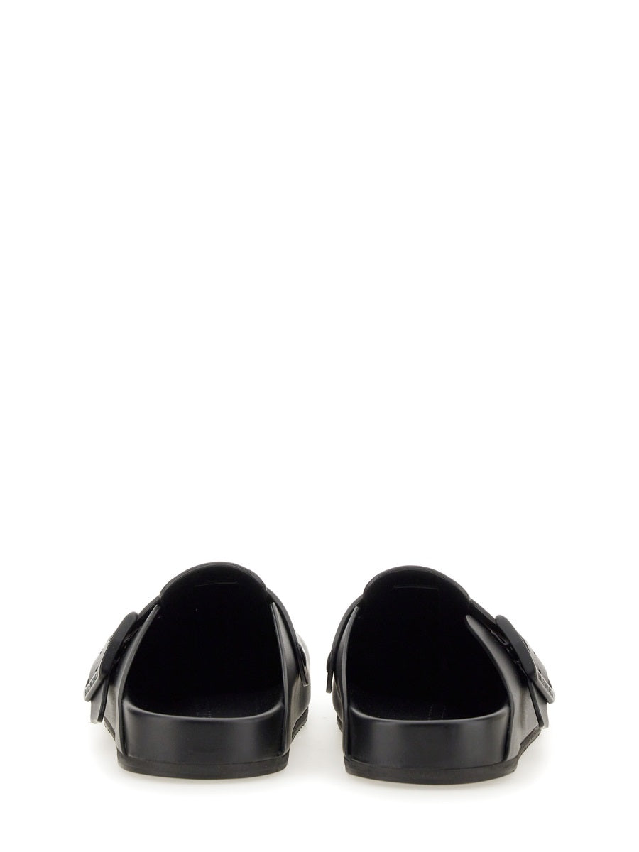 BALENCIAGA Elegant Bovine Leather Slide Sandals for Women