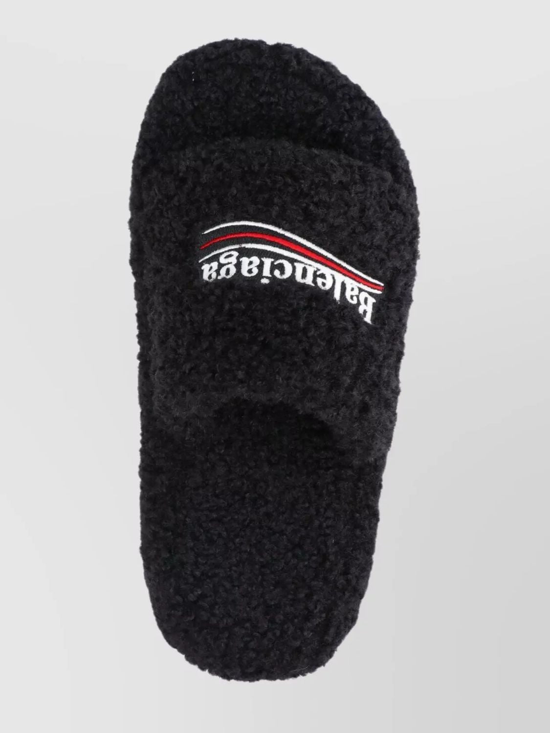 BALENCIAGA Furry Platform Sandals for Women