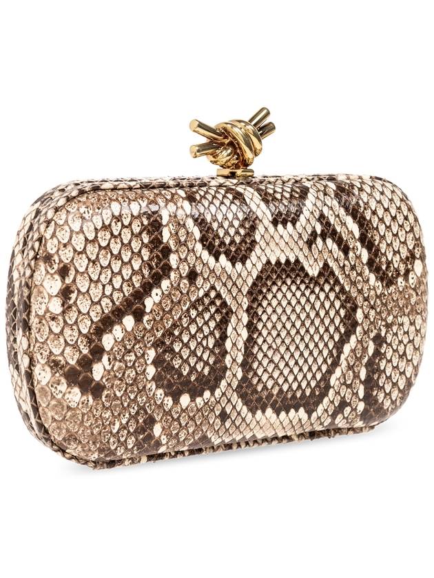 Bottega Veneta Bottega Veneta ‘Knott Small’ Clutch, Women's, Beige