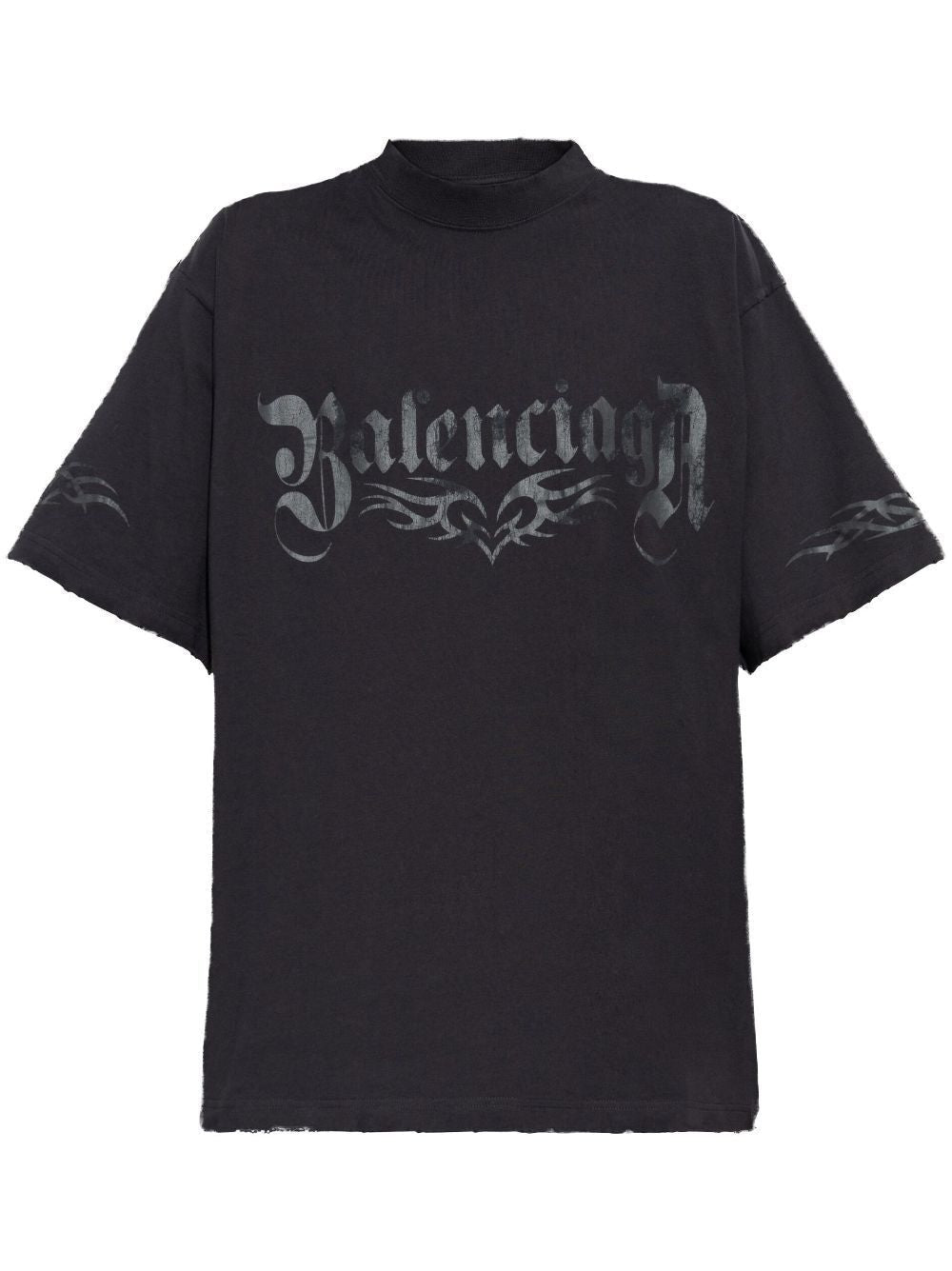 BALENCIAGA Medium Fit Printed Logo T-Shirt