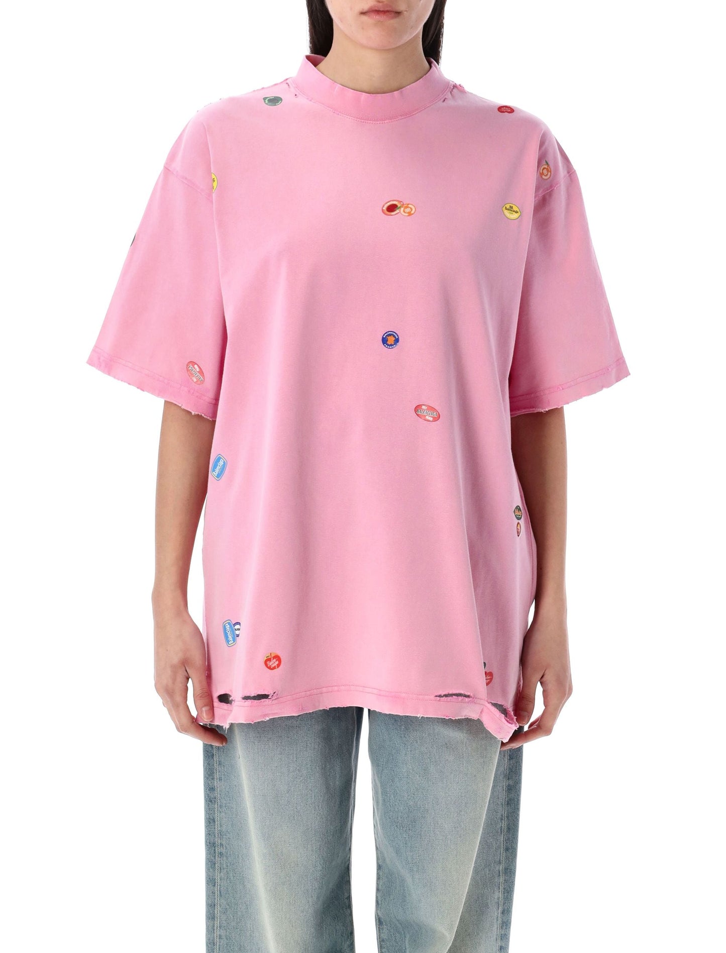 BALENCIAGA Fruity Medium Fit T-Shirt for Women