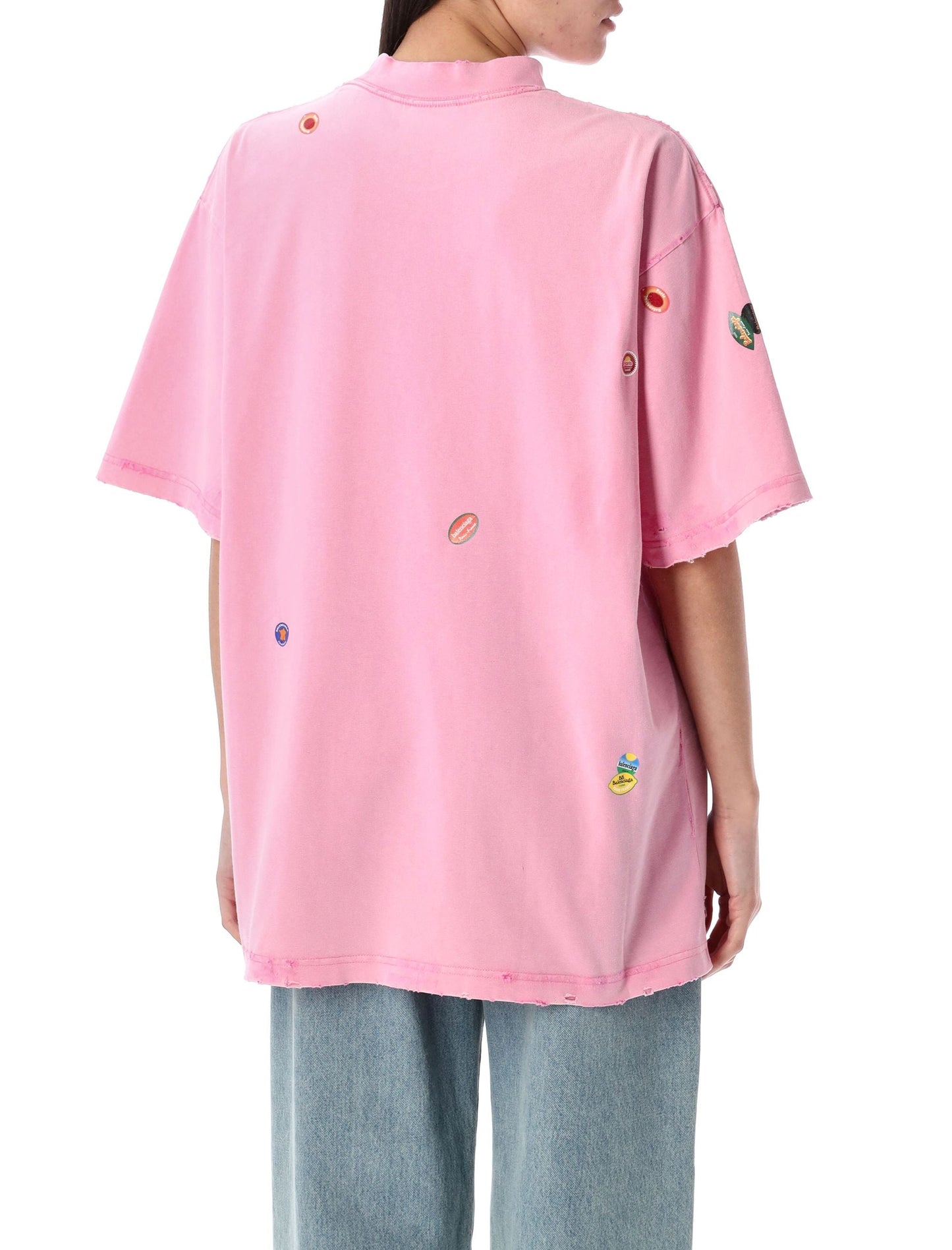 BALENCIAGA Fruity Medium Fit T-Shirt for Women