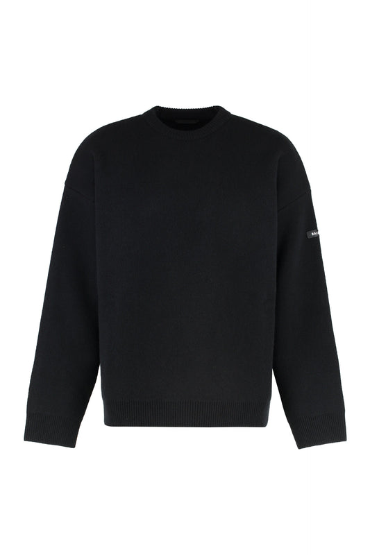 BALENCIAGA Crew-Neck Wool Sweater