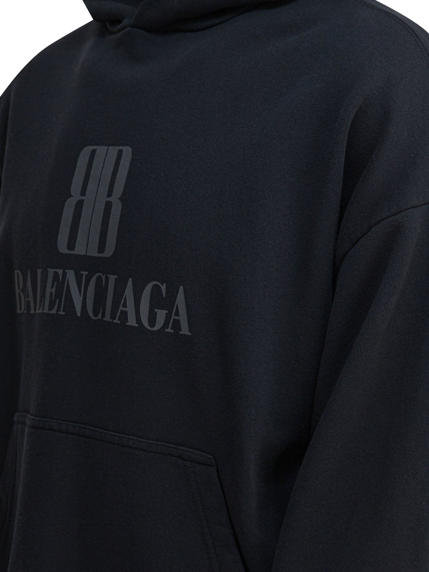 BALENCIAGA Medium Fit Cotton Hoodie