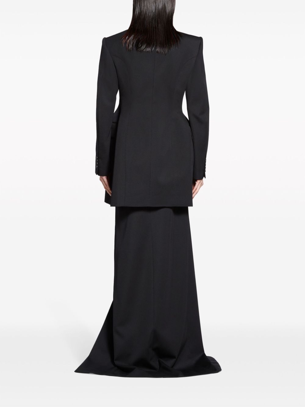 BALENCIAGA Wool Double-Breasted Jacket