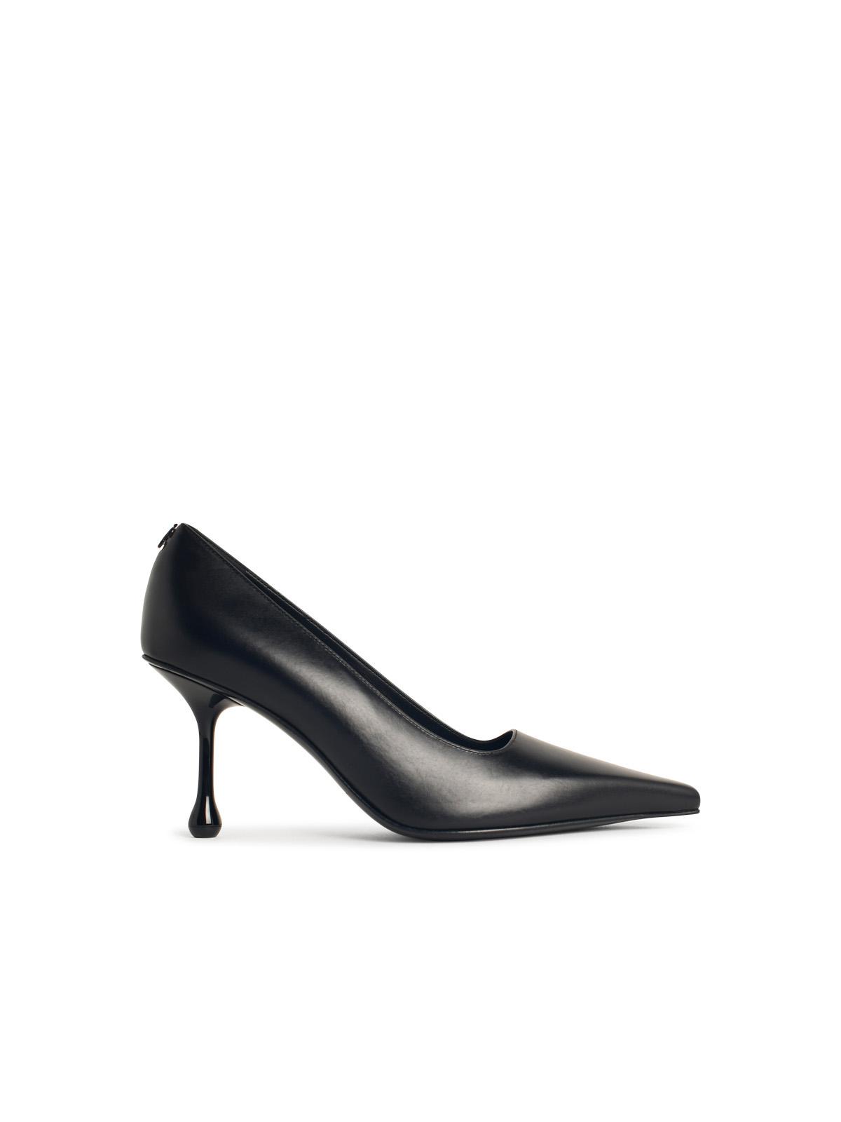 Jimmy Choo 'Ixia 80' Black Nappa Leather Pumps Women