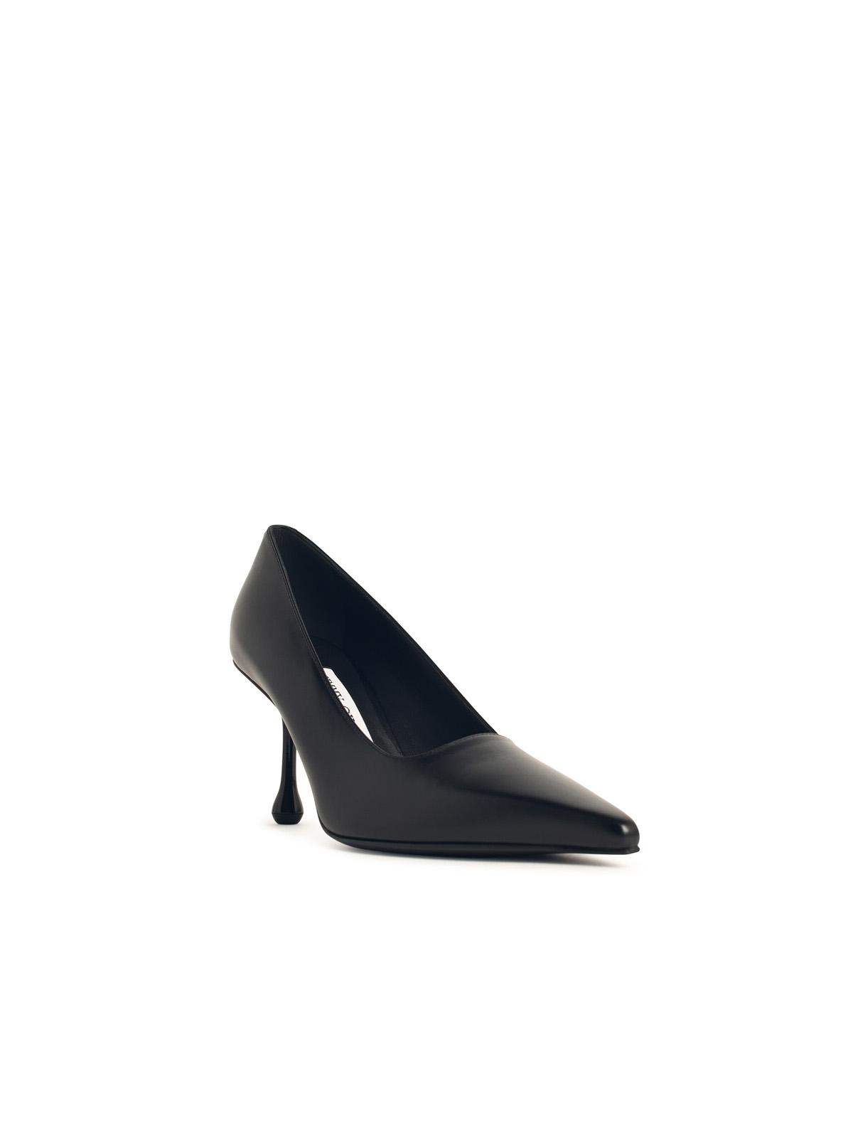 Jimmy Choo 'Ixia 80' Black Nappa Leather Pumps Women