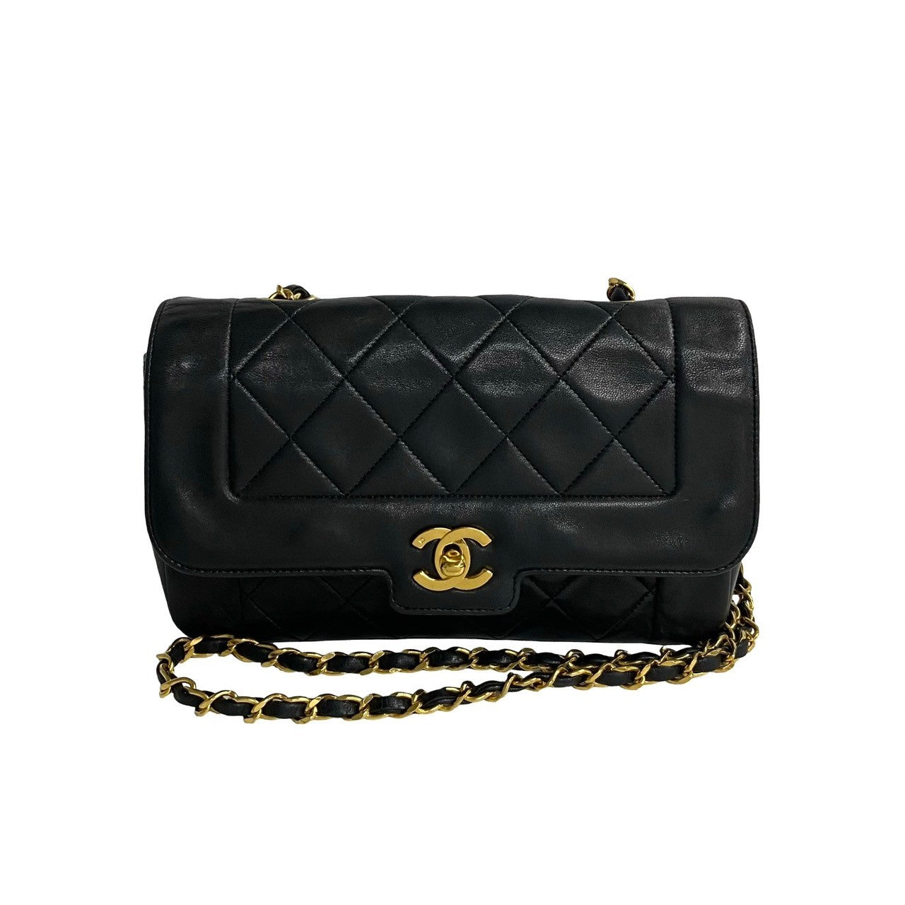 Chanel Diana Flap Crossbody Bag  Leather Crossbody Bag