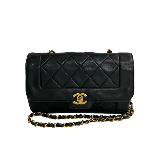 Chanel Diana Flap Crossbody Bag  Leather Crossbody Bag