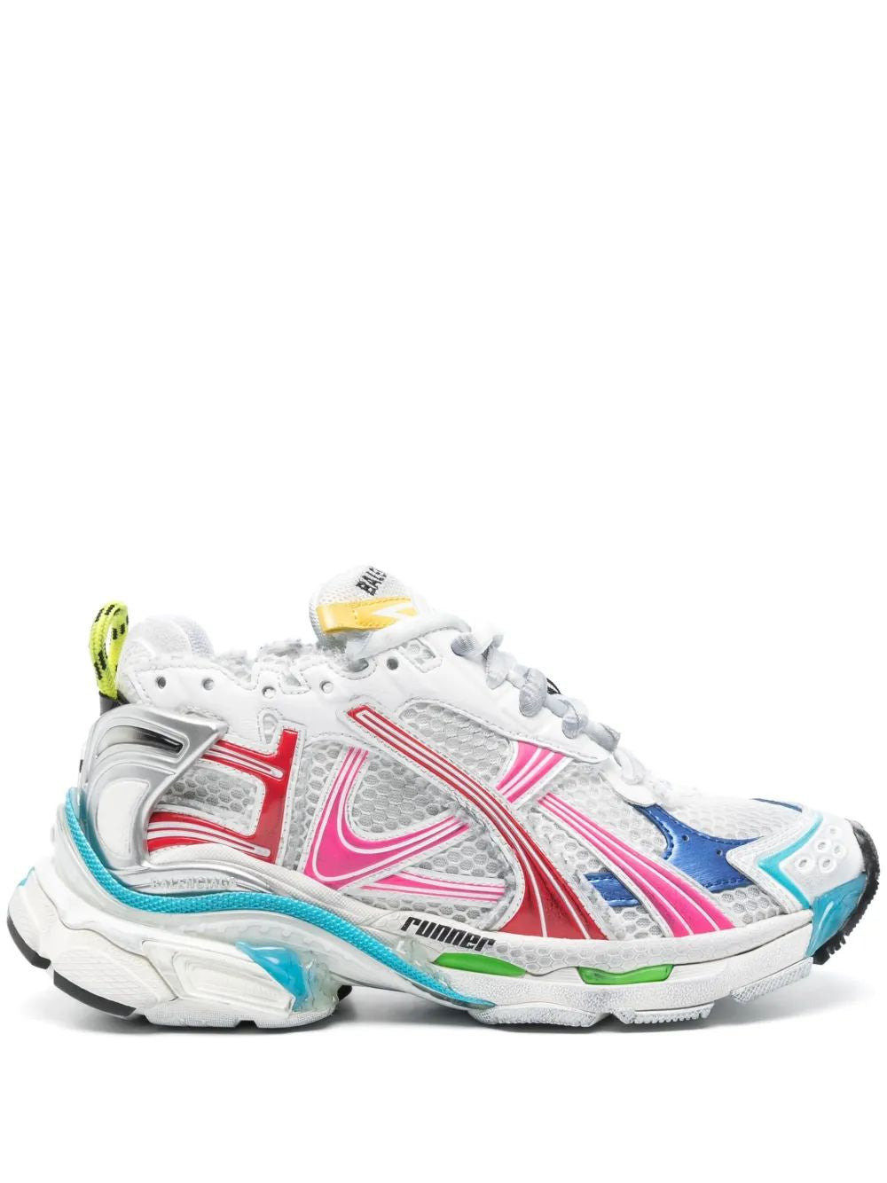 BALENCIAGA Worn-Out Effect Runner Sneakers for Women