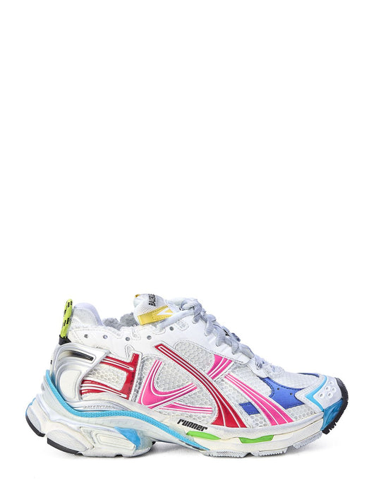 BALENCIAGA Worn-Out Effect Runner Sneakers for Women