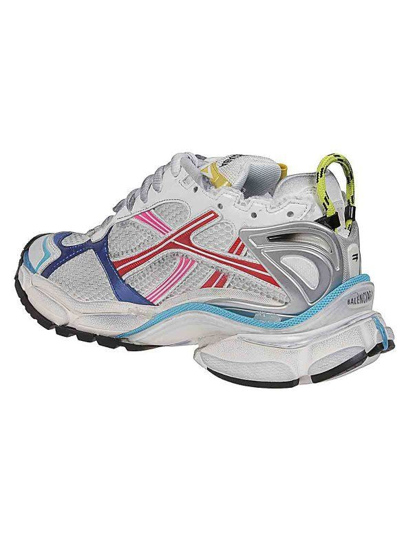BALENCIAGA Men's Multicolor Runner Mesh Sneakers