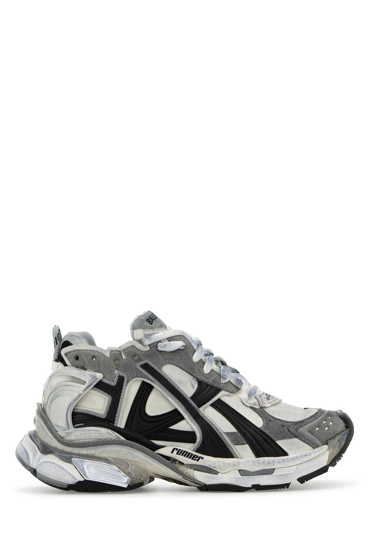 BALENCIAGA Multicolor Runner Sneakers for Men