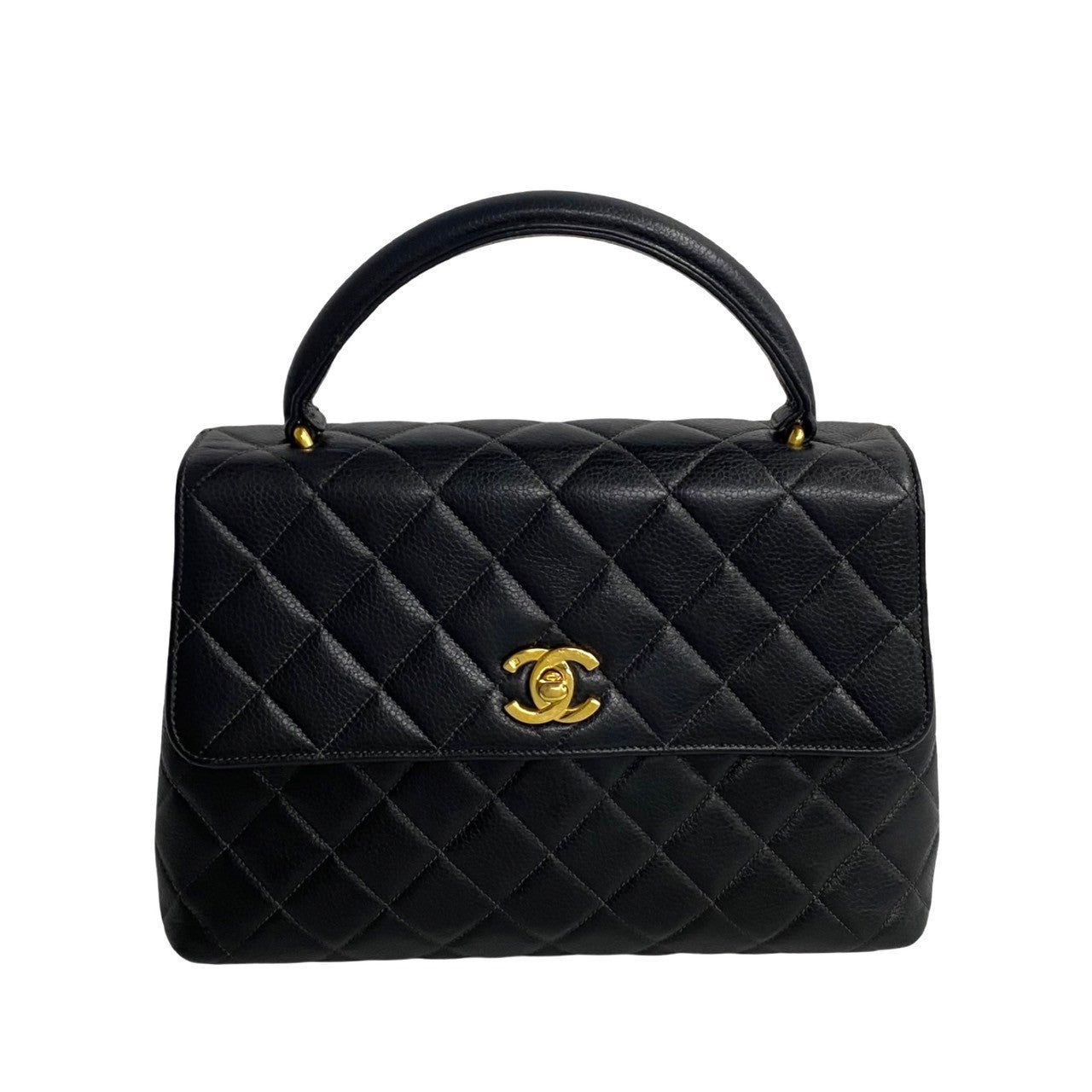 Chanel Matelasse Handbag Leather Handbag A12397
