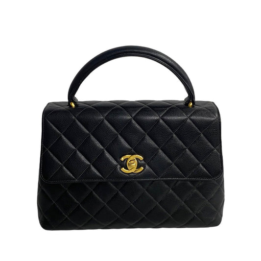 Chanel Matelasse Handbag Leather Handbag A12397