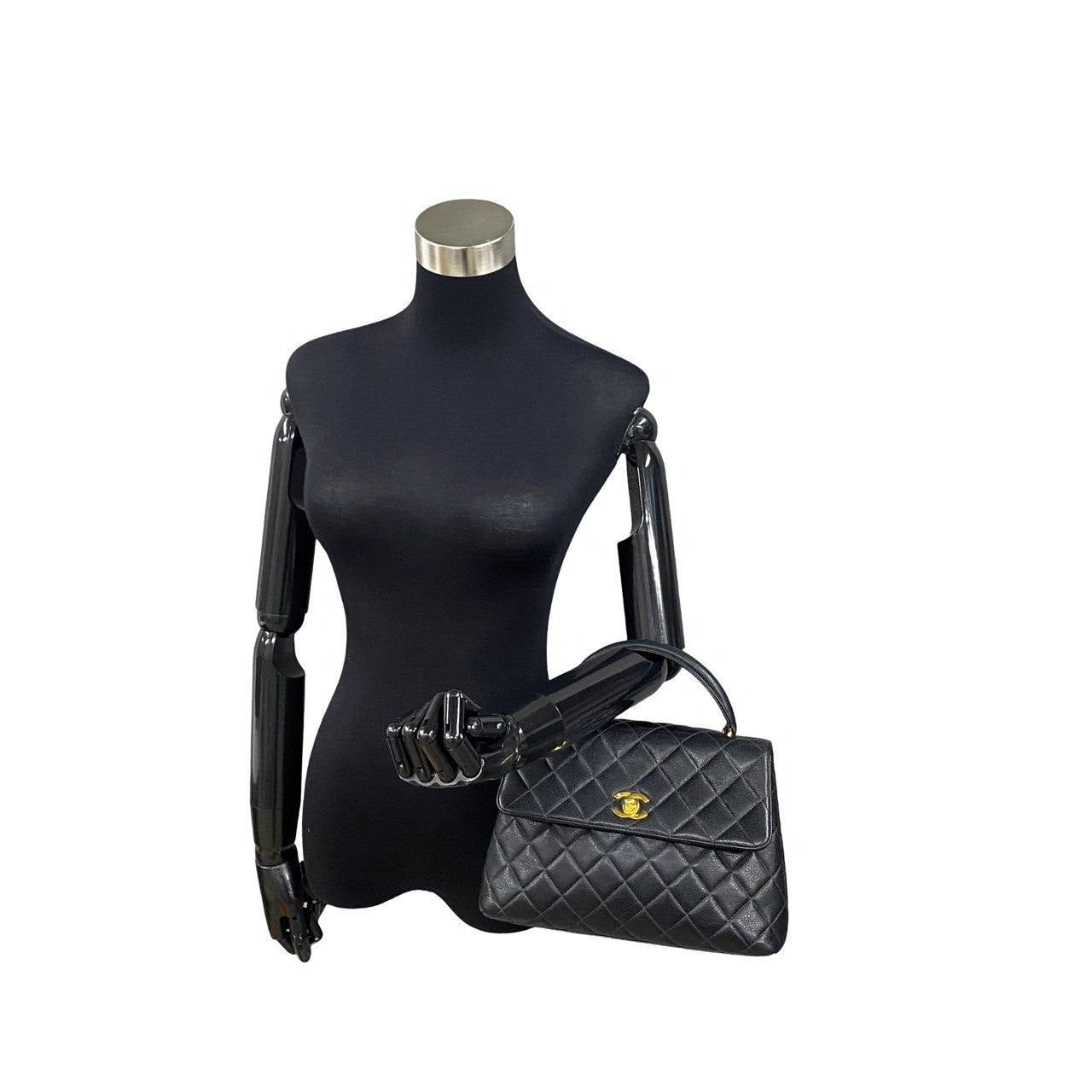 Chanel Matelasse Handbag Leather Handbag A12397