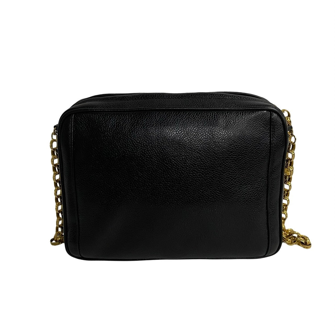 Chanel CC Caviar Flap Camera Bag  Leather Crossbody Bag