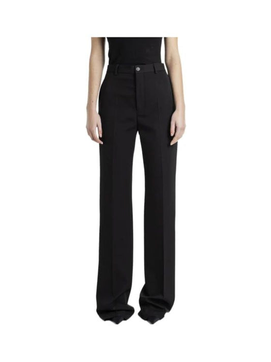 BALENCIAGA Slim Fit High-Waisted Pants for Women