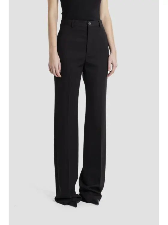 BALENCIAGA Slim Fit High-Waisted Pants for Women