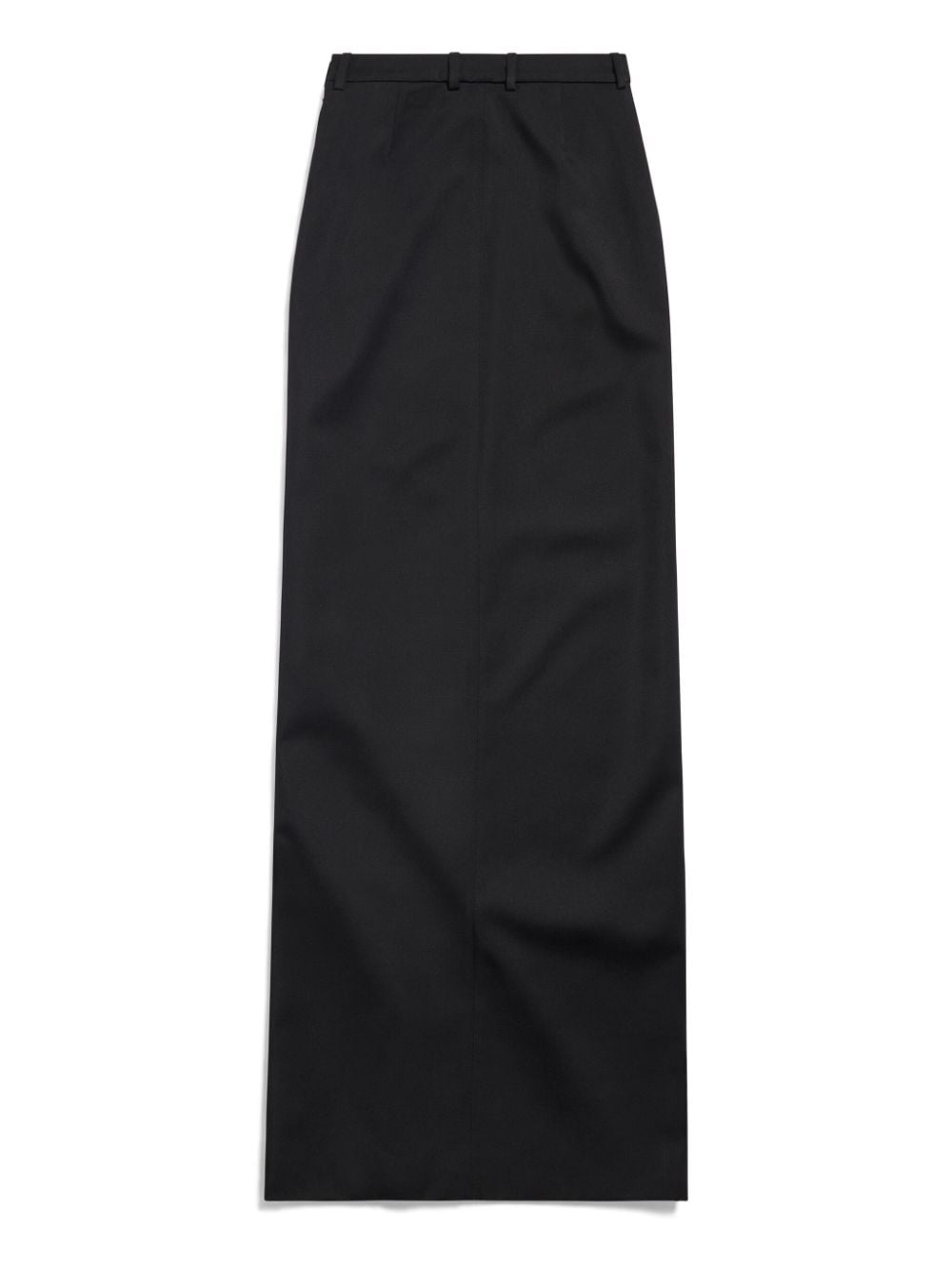 BALENCIAGA High-Waisted Floor-Length Midi Skirt with Slit