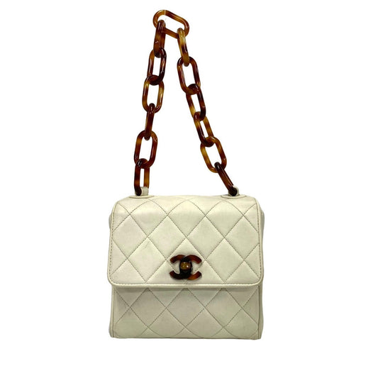 Chanel CC Matelasse Mini Chain Bag  Leather Handbag