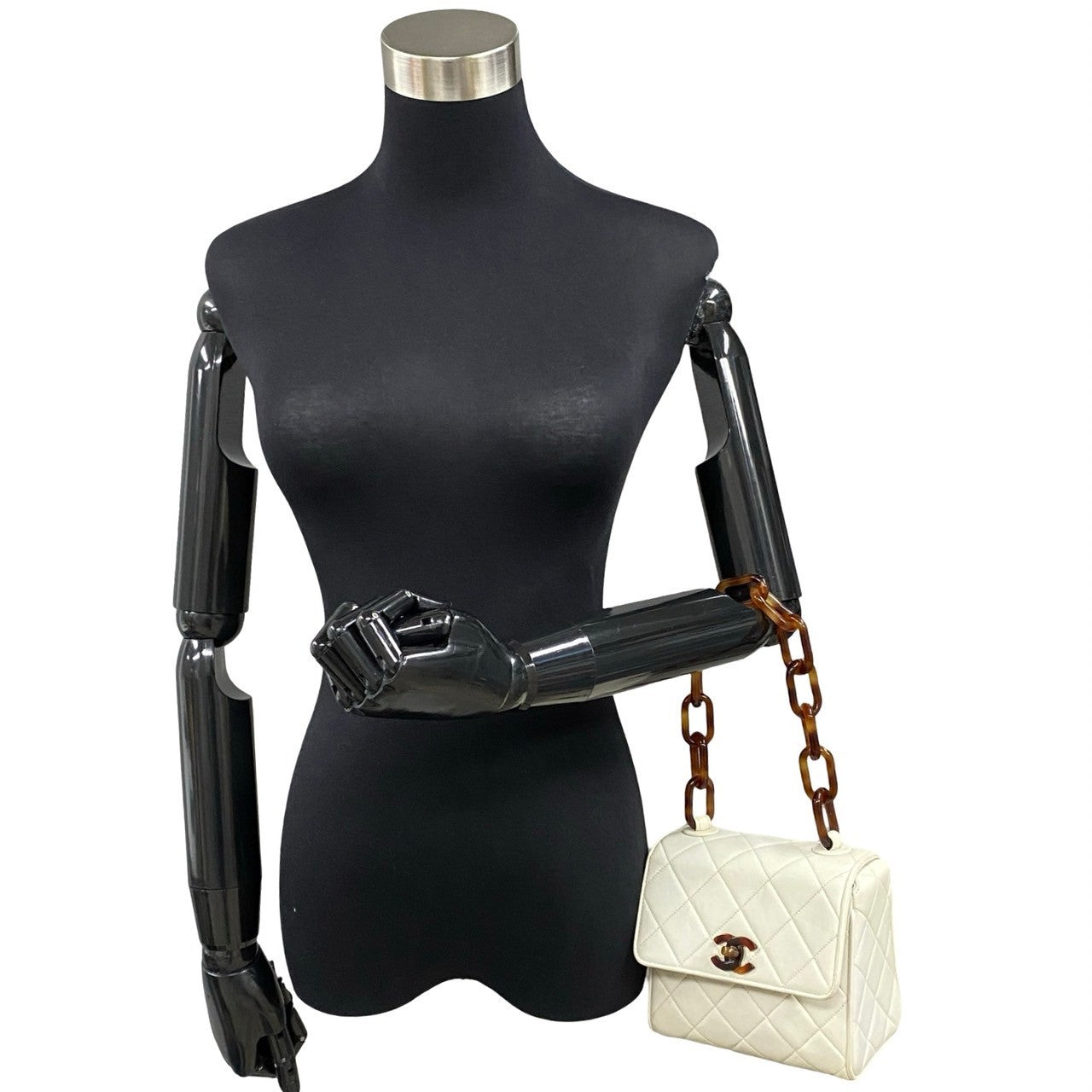 Chanel CC Matelasse Mini Chain Bag  Leather Handbag