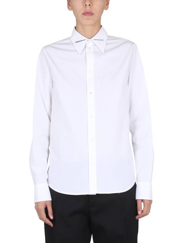 Bottega Veneta Long Sleeve Shirt White