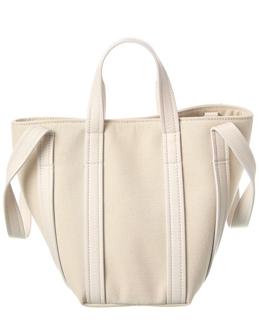 Balenciaga Everyday 2.0 XS North-South Canvas & Leather Tote