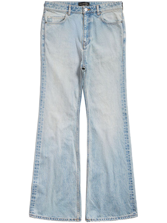 BALENCIAGA Flared Denim Jeans for Women